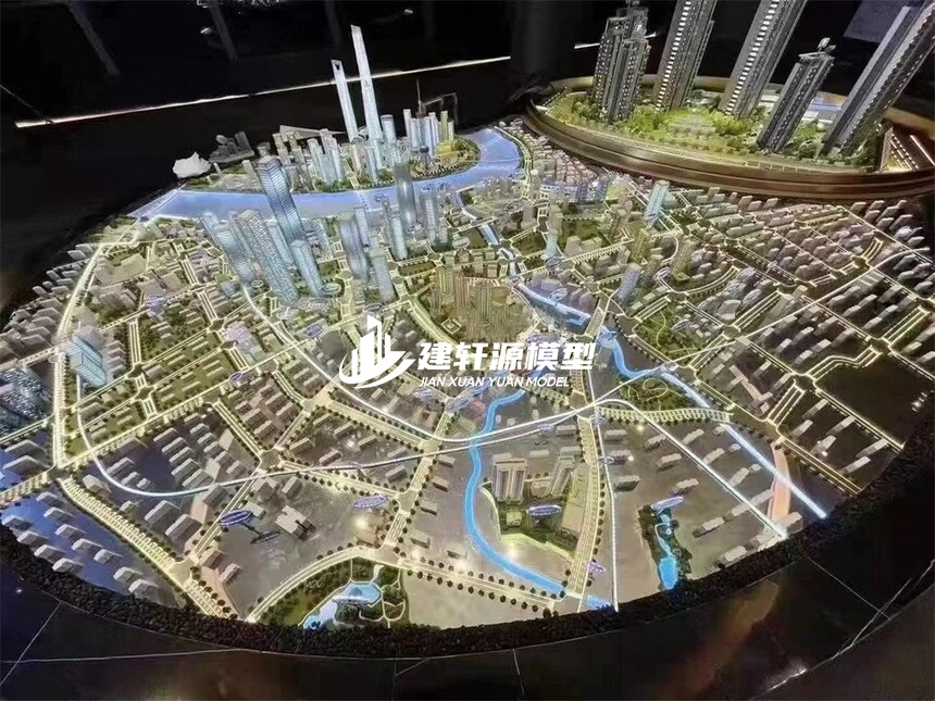 英山规划模型制作