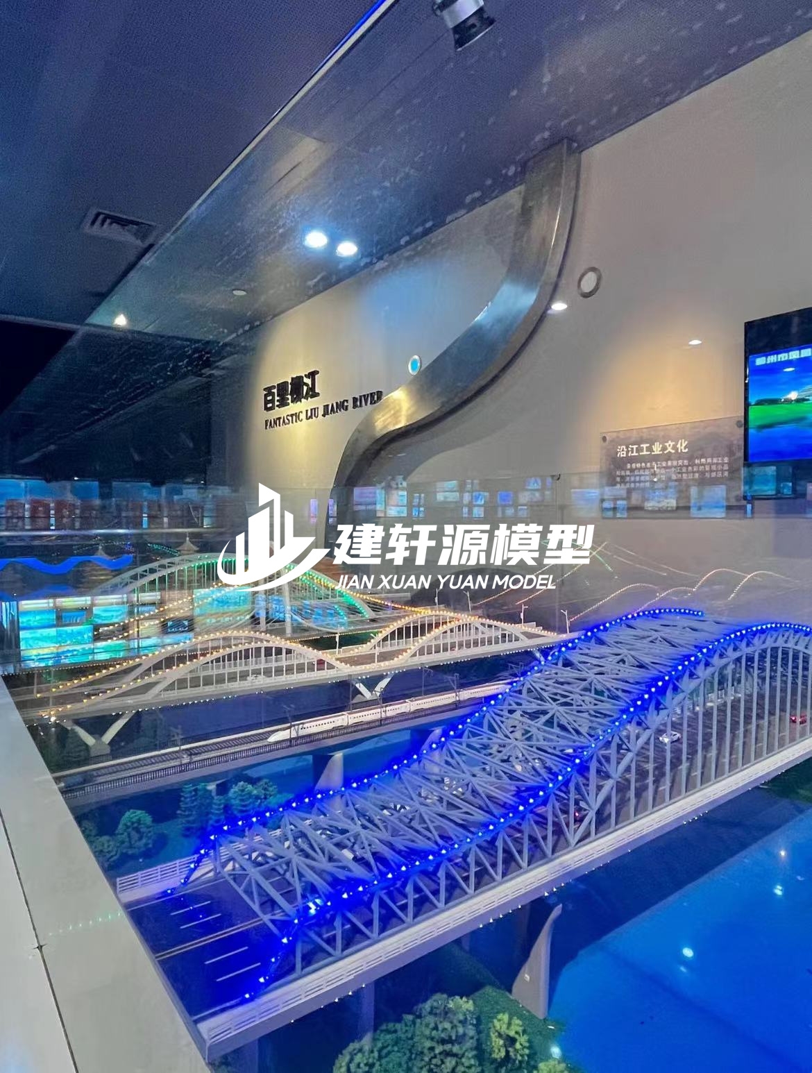 英山桥梁模型制作