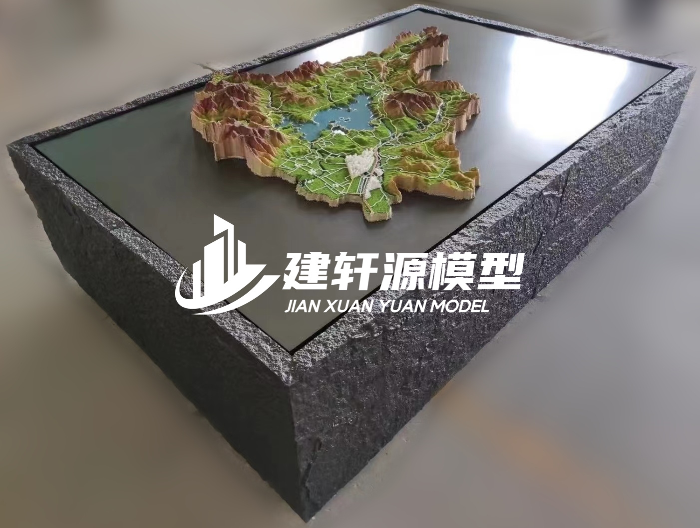 英山地貌模型制作