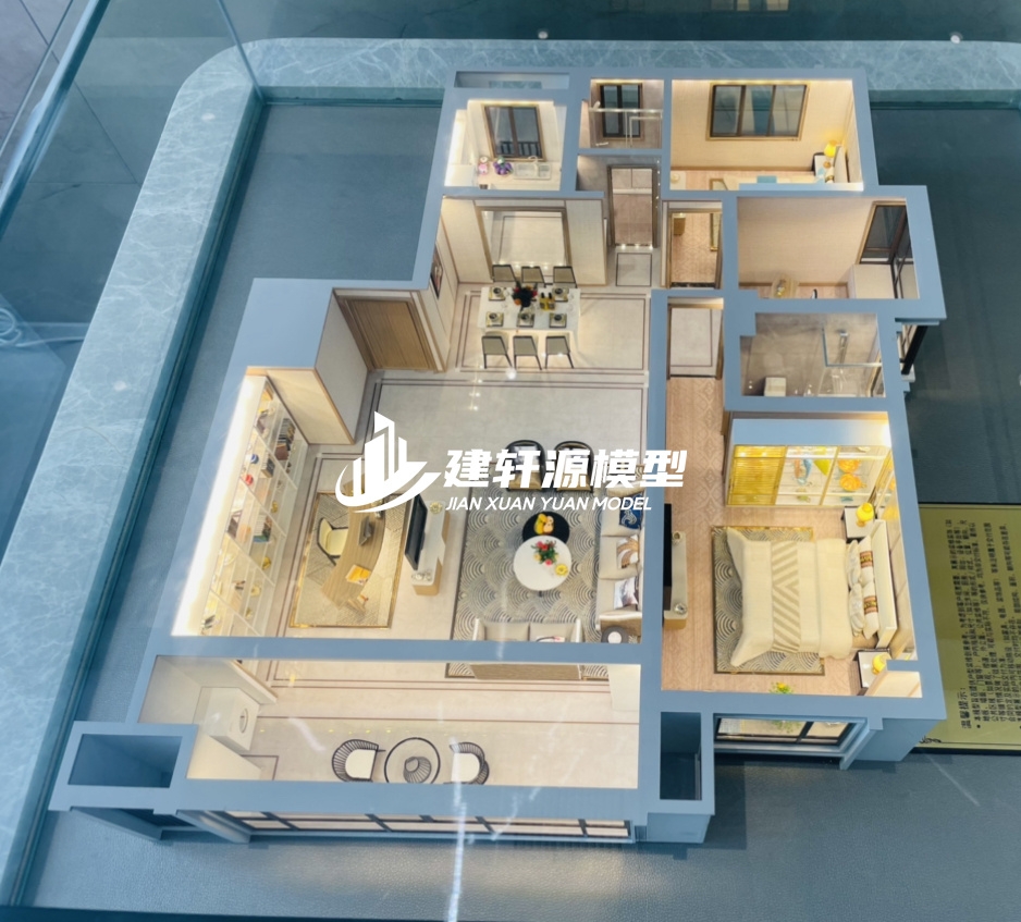 英山地产户型模型